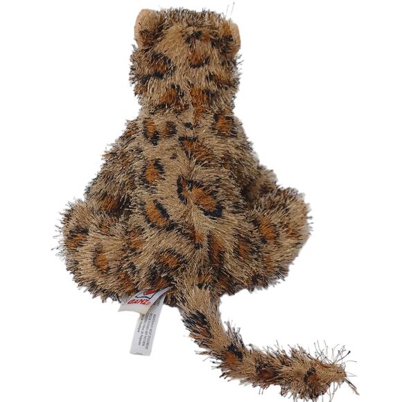 Ganz Leopard Webkinz No Code Jungle Cat Zoo Stuffed Animal Plush Toy HM031 - Picture 3 of 6